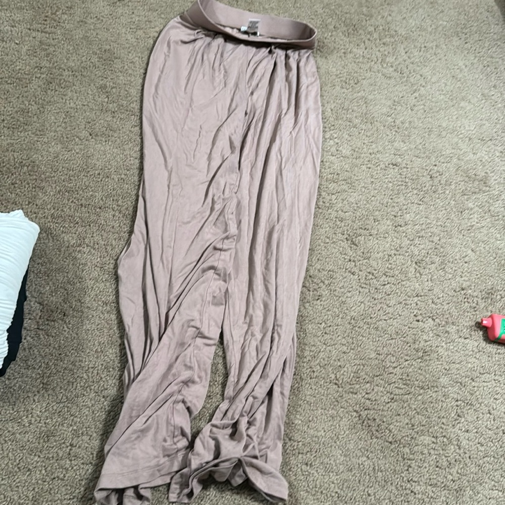 Fashion nova loose comfy pants taupe